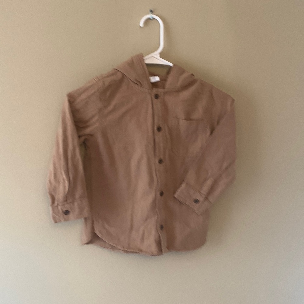 Baby gap 4t hooded long sleeve shirt